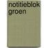 Notitieblok groen