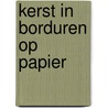 Kerst in borduren op papier door E. Fortgens