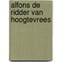 Alfons de ridder van hoogtevrees