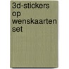 3D-stickers op wenskaarten set door J. Broeken