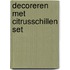 Decoreren met citrusschillen set