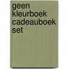 Geen kleurboek cadeauboek set by D. De Vos