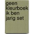 Geen kleurboek Ik ben jarig set