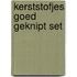 Kerststofjes goed geknipt set