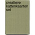 Creatieve kattenkaarten set