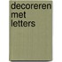 Decoreren met letters