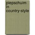 Piepschuim in country-style