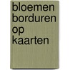 Bloemen borduren op kaarten door N. van Hoorn