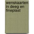 Wenskaarten in deeg en Fineplast