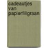 Cadeautjes van papierfiligraan