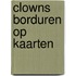Clowns borduren op kaarten