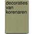 Decoraties van korenaren