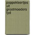 Poppekleertjes uit grootmoeders tyd