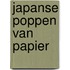 Japanse poppen van papier