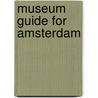 Museum guide for amsterdam by Vogels