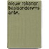 Nieuw rekenen basisonderwys antw.