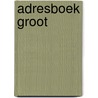 Adresboek groot door Marjolein Bastin