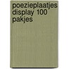 Poezieplaatjes display 100 pakjes door Marjolein Bastin