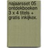 Najaarsset 05 Ontdekboeken 3 x 4 titels + gratis inkijkex.