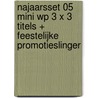 Najaarsset 05 MINI WP 3 x 3 titels + feestelijke promotieslinger by Wp Redactie