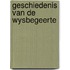 Geschiedenis van de wysbegeerte