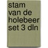 Stam van de holebeer set 3 dln