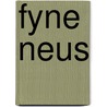 Fyne neus door Antoine