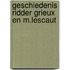 Geschiedenis ridder grieux en m.lescaut