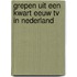 Grepen uit een kwart eeuw tv in nederland