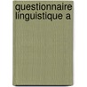 Questionnaire linguistique a door J.M. Cohen