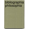 Bibliographia philosophia door Brie