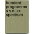 Honderd programma s v.d. zx spectrum