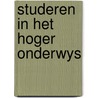 Studeren in het hoger onderwys by Backx