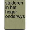 Studeren in het hoger onderwys door Backx