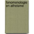 Fenomenologie en atheisme