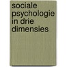 Sociale psychologie in drie dimensies door Leent