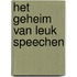 Het geheim van leuk speechen