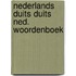 Nederlands duits duits ned. woordenboek