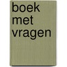 Boek met vragen door Stock
