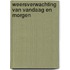 Weersverwachting van vandaag en morgen