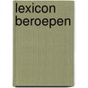 Lexicon beroepen door Pere
