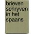 Brieven schryven in het spaans