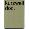 Kurzweil doc. by Duyvestyn
