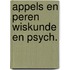 Appels en peren wiskunde en psych.
