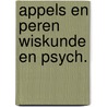 Appels en peren wiskunde en psych. door Freudenthal