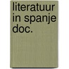 Literatuur in spanje doc. door Verstegen