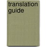 Translation guide door T. Huitenga