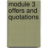 Module 3 Offers and quotations by Language Services