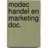 Modec handel en marketing doc. door Berg