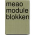 Meao module blokken